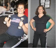 Personal trainer Phoenix. Karina before and 6 weeks after, personal training program. Phoenix Physiques Fitness by Elvira